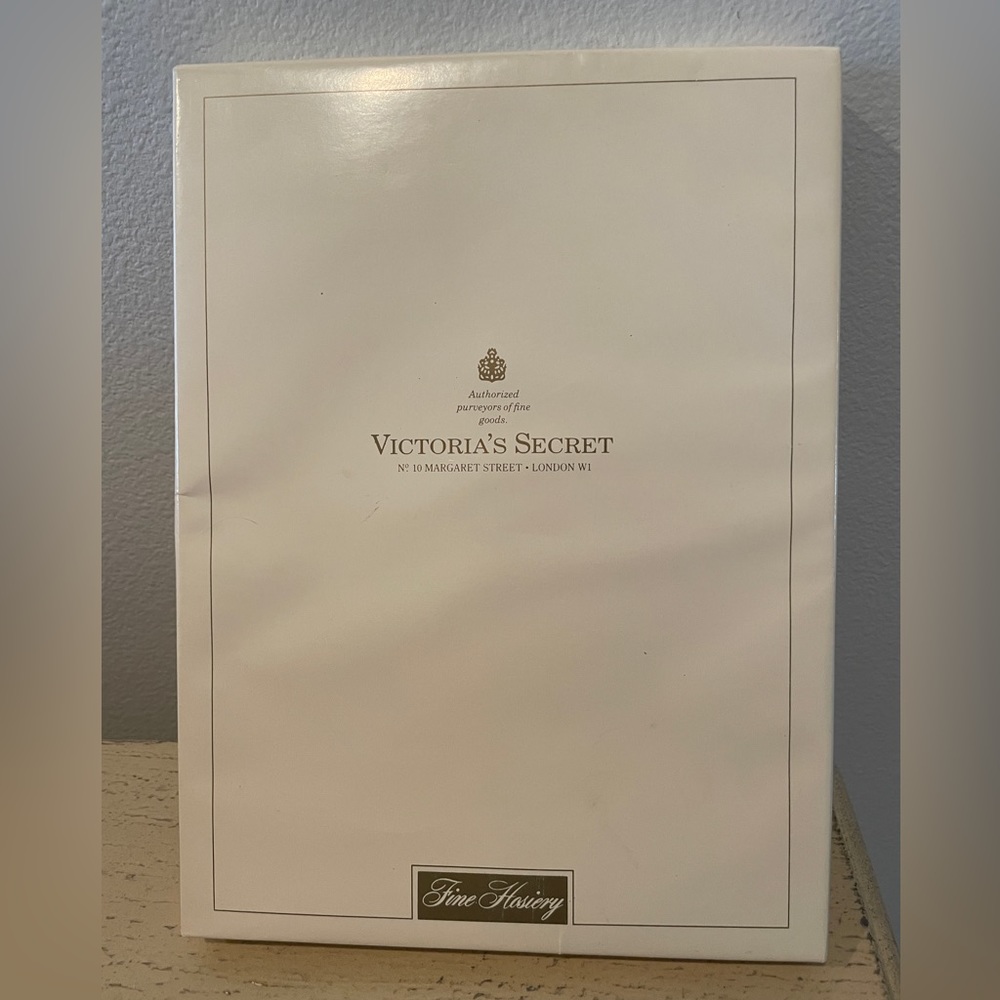 3 Pairs Victoria’s Secret Stretch Cantrece Stockings Medium Nude NIB